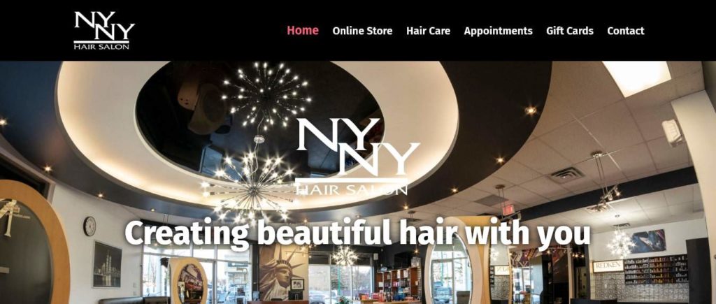 New York New York Hair Salon's Homepage